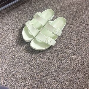 Birkenstock Arizona Essentials Eva "Faded Lime"